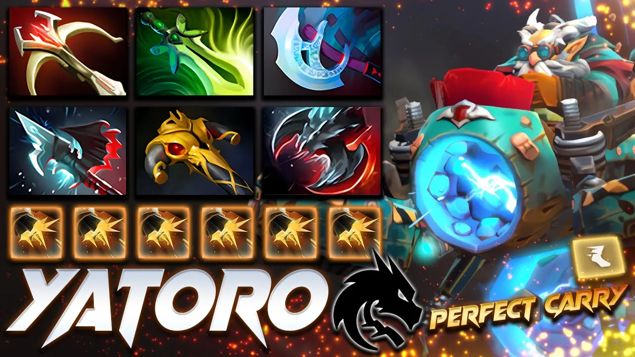 Yatoro Gyrocopter Perfect Carry - Dota 2 Pro Gameplay [Watch & Learn]