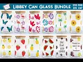 Libbey Can Glass SVG Bundle