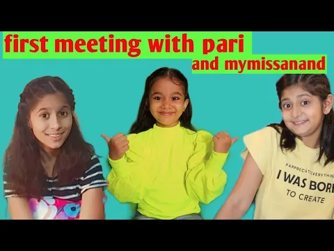 Mymissanand and pari Lifestyle se first meeting