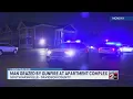 Man grazed by gunfire at apartment complex in South Nashville