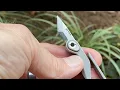 Dapper Design Klipp Titanium Haken and Keyring mit Messer