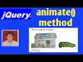 animate method in jquery
