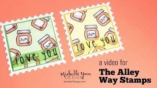 Lunchbox Notes Tutorial with The Alley Way Stamps