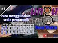 Lagu Cara mencari Melodi Gitar - Tutorial Melodi Ungu Demi Waktu #1
