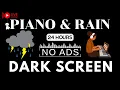 Download Lagu Relaxing Piano Music \u0026 Rain Sounds BLACK SCREEN For Good Night Sleep | Relaxing \u0026 Stress Relief