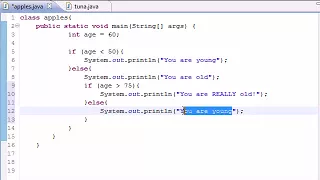 Java Programming Tutorial 19 else if Statement - YouTube