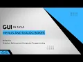 Java Programming GUI Menus and Dialog Boxes