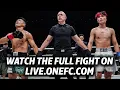 DEVASTATING KNOCKOUT Masaaki Noiri vs Liu Mengyang II Post-Fight Interview ONE SAMURAI 2