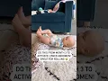 Great rolling exercise for 3 month old babies