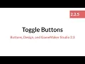 Toggle Buttons 2 25