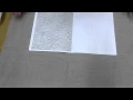 Stitch a grid into your cross stitch fabric