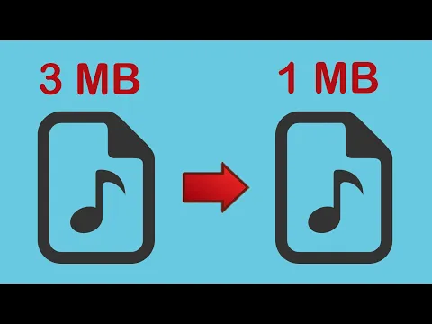 Download MP3 Audiodateien komprimieren / kleiner machen - schnell & einfach 💡🎵