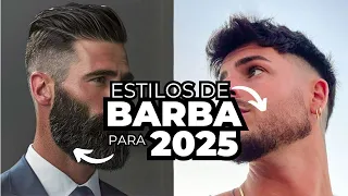 TENDÊNCIAS DE BARBA PARA 2025: Transforme o seu visual! ✂️