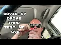 COVID-19 drive-thru test at CVS