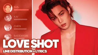 Download EXO - Love Shot (Line Distribution + Lyrics Color Coded) PATREON REQUESTED MP3