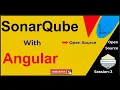 SonarQube scanning with Angular project