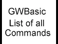 gw basic commands with examples - Computer Software and Hardware