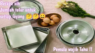 Download Tips \u0026 trik mengetahui jumlah telur untuk setiap loyang😀 MP3