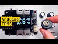 Arduino Tire Pressure TPMS Tire Pressure Monitoring System DIY ESP32 OLED display Full Tutorial