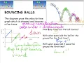 1 3 1 Projectile motion - Bouncing balls