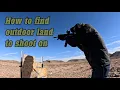 Beginners Guide to Outdoor Shooting BLM Land