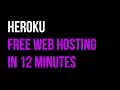 Heroku Free Web Hosting Back-End Tutorial in 12 Minutes Node js Express Quick Code