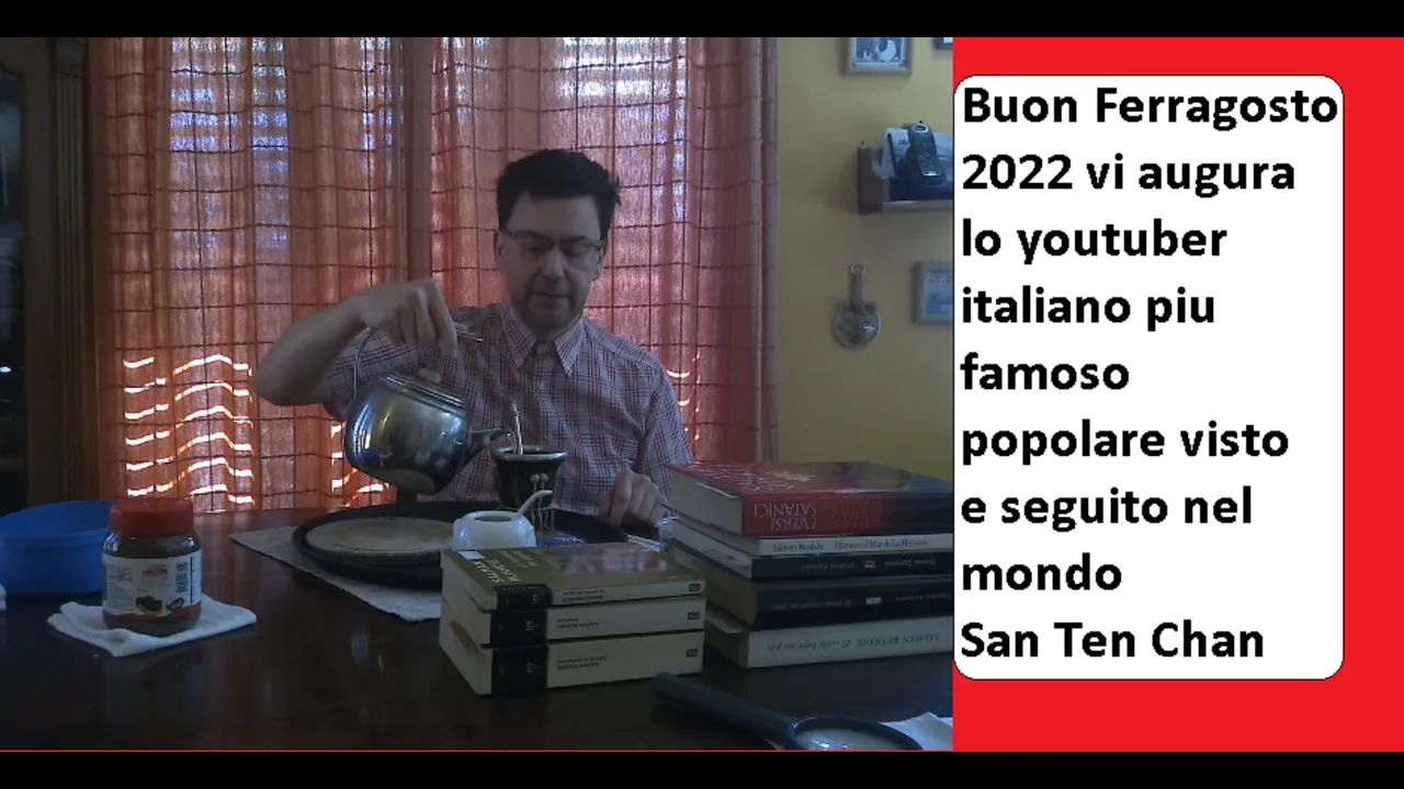 Buon Ferragosto 2022 vi augura lo youtuber italiano più famoso popolare visto e seguito nel mondo