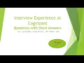 Java Spring Boot Interview Experience Cognizant 4 year experience 18 LPA