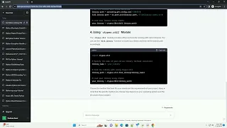 How to specify native library search path for python