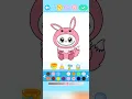 Bunny Labubu Coloring Game - Labubu Coloring Games for Kids Walkthrough