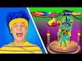 Cha-Cha, Chicky, Boom-Boom \u0026 Lya-Lya get Captured by Hunga-Unga Tribe | D Billions Kids Songs