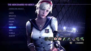 resident evil 6 2012 mercenaries no mercy sherry birkin no commentary