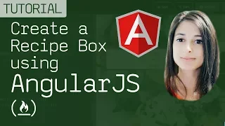 AngularJS tutorial recipe box