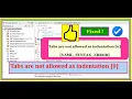 Fix Tabs are not allowed as indentation YAML - SYNTAX