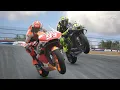 Download Lagu Gila Sangat Seru Pertarungan Rossi Va Marquez Di Laguna Seca