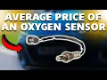 Average price of an Oxygen Sensor Factors to Consider