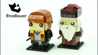 Lego BrickHeadz 41621 Ron Weasley &amp; Albus Dumbledore - Lego Speed Build