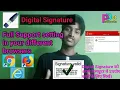how to activate java for digital signature java setting for digital signature shreeram k s
