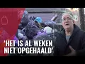 Lagu Grote afvalbergen in Noord: buurtbewoners wanhopig