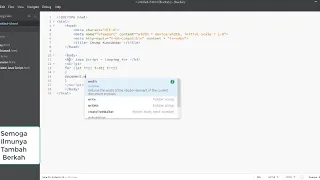 Tugas 7 Dasar Pemrograman Javascript Looping For