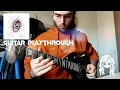 Phosphoros - Alones (Bleach OP cover) GUITAR PLAYTHROUGH