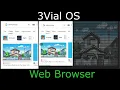 3Vial OS - Web Browser inside Image Editors
