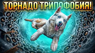 ЧТО ВНУТРИ ТОРНАДО ТРИПОФОБИЯ? Хаски Бандит Говорящая собака
