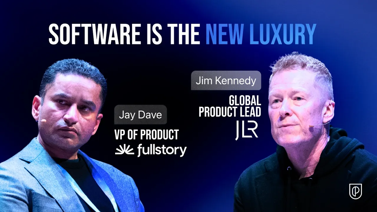 VP at Fullstory & GPL at Jaguar Land Rover | From Cars to Code: Behavioral Analytics at JLR - YouTube thumbnail