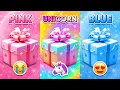 Choose Your Gift Pink Unicorn or Blue How Lucky Are You Monkey Quiz