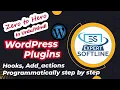 Wordpress Actions hooks how to use add - action how to create plugin how to use add