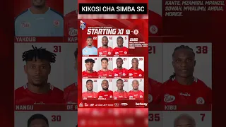 KIKOSI CHA SIMBA SC DHIDI YA JKT TANZANIA Simbasc Simbaleolive Simba 