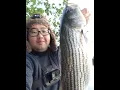 Sacramento River Striper Fishing - My First Striper of the year