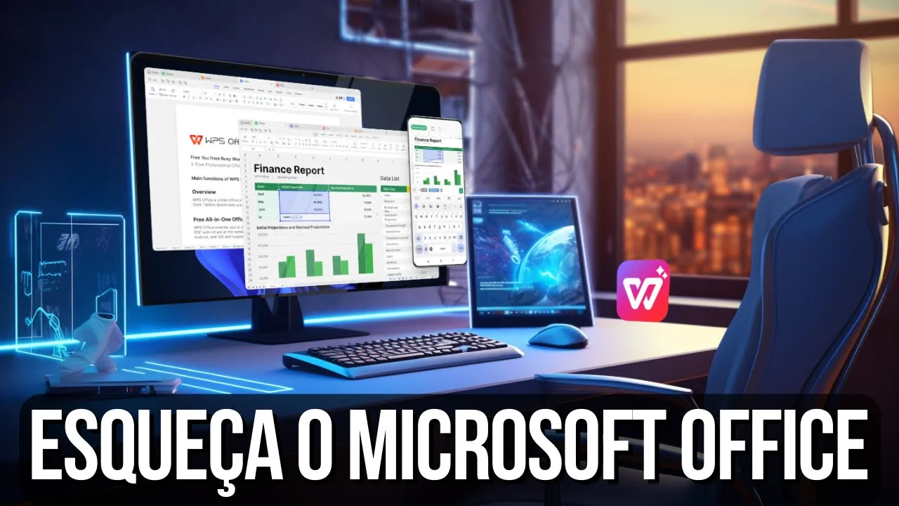 WPS OFFICE - MELHOR ALTERNATIVA GRATUITA AO MS OFFICE GANHA IA! #wps
