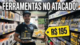 ACHADINHOS DE FERRAMENTAS E UTILIDADES NA RUA 25 DE MARÇO: Preços de Atacado Lasertech Distribuidora